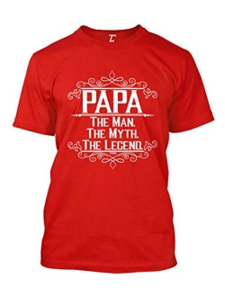 Papa The Man, The Myth, The Legend Men's T-Shirt