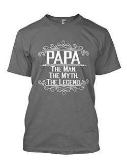 Papa The Man, The Myth, The Legend Men's T-Shirt