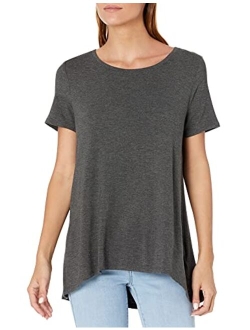 Women's Short-Sleeve Scoopneck Swing Tee