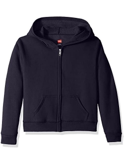 Big Girls' ComfortSoft Ecosmart Full-Zip Fleece Hoodie