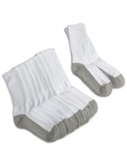 Jefferies Socks Girls' Half-Cushion Seamless Socks (Pack of 6)