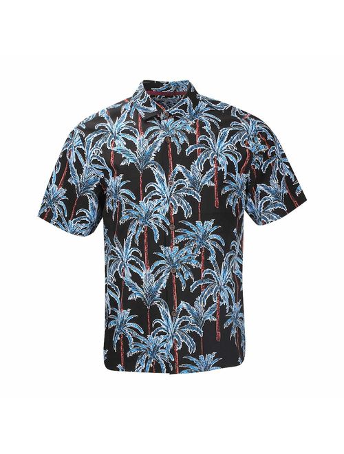 Havana Breeze Men's Relaxed-Fit 100% Cotton Hawaiian Shirt