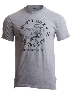 Mighty Mick's Boxing Gym 1976 | Philadelphia Boxer Vintage Style Gloves T-Shirt