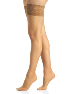 Berkshire Women's Romantic Lace Top Thigh Highs - Sandalfoot