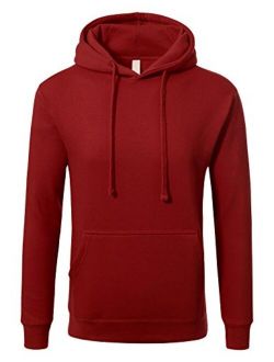 Mens Premium Heavyweight Pullover Hoodie Sweatshirts