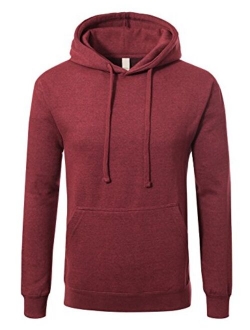 Mens Premium Heavyweight Pullover Hoodie Sweatshirts