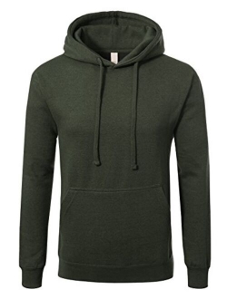 Mens Premium Heavyweight Pullover Hoodie Sweatshirts