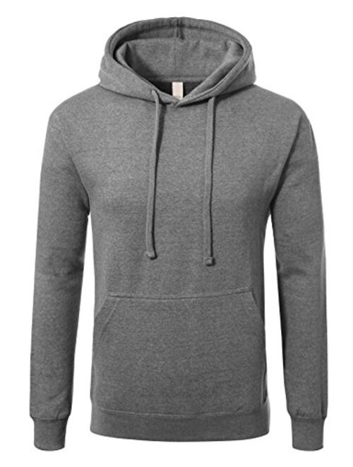 Mens Premium Heavyweight Pullover Hoodie Sweatshirts