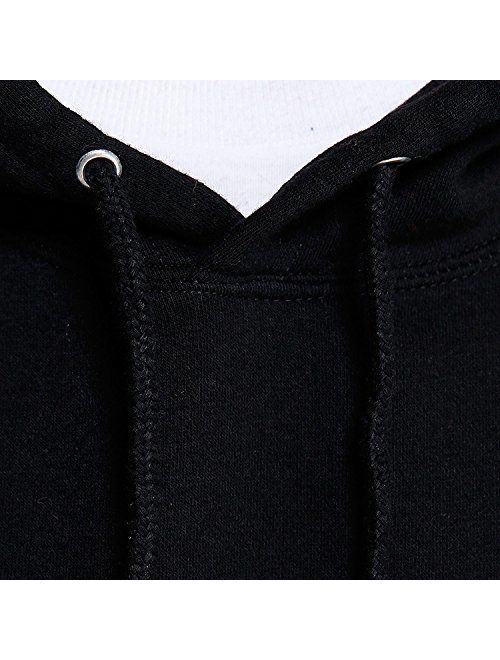 Nedal Unisex Hoodie Rap Jacket Fleece Hip Coat Adult Hop Sweatshirt Front Pocket