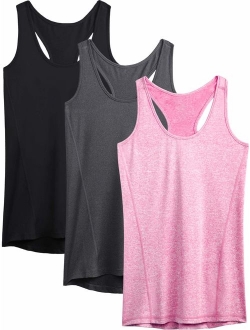 Neleus Women's Racerback Yoga Workout Tank Top