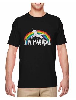 I'm Magical - Rainbow Unicorn Magic Men's T-Shirt