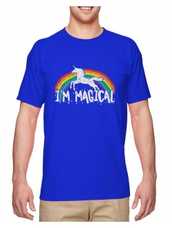 I'm Magical - Rainbow Unicorn Magic Men's T-Shirt