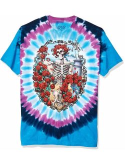 Liquid Blue Men's Grateful Dead 30th Anniversary Short-Sleeve Tie dye T-Shirt