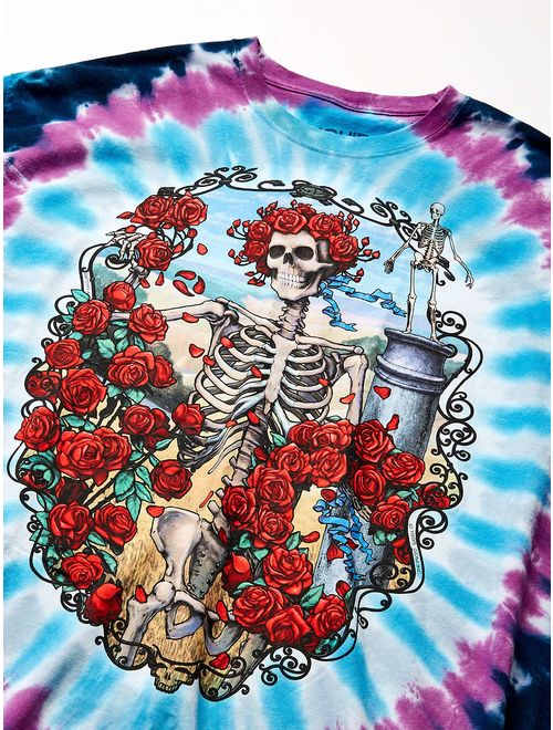 Liquid Blue Men's Grateful Dead 30th Anniversary Short-Sleeve Tie dye T-Shirt