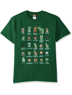 Nintendo Men's Pixel Cast T-Shirt