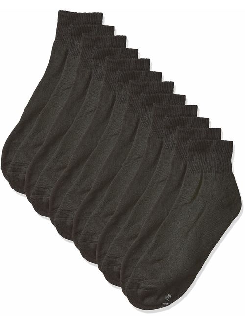 Hanes Men's Cushion Ankle Socks, 6-Pack