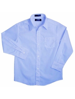 Boys' Long Sleeve Poplin Dress Shirt