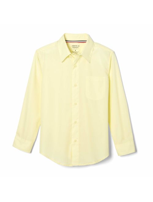 French Toast Boys' Long Sleeve Poplin Dress Shirt