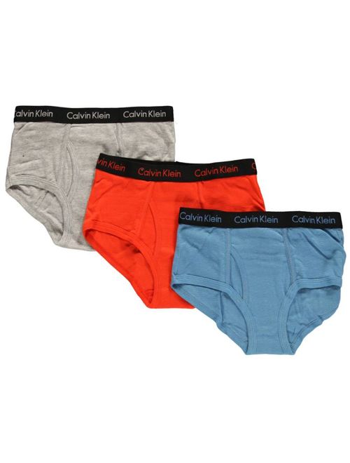 Calvin Klein Boys' Assorted 3 Pack Briefs