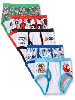 Little Boys' Lego 5-Pack Underwear Brief