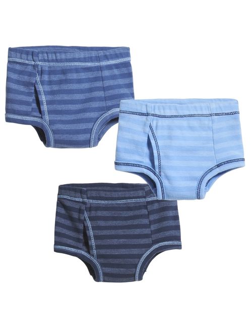 City Threads Boys All Cotton Briefs Underwear 3-Pack for Sensitive Skin Made in USA