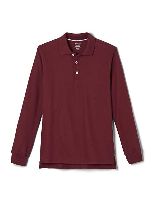 French Toast Boys' Long-Sleeve Pique Polo Shirt