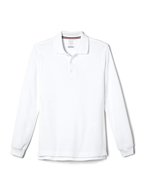 French Toast Boys' Long-Sleeve Pique Polo Shirt