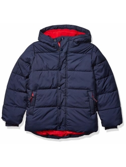 Boy's Heavy-Weight Hooded Puffer Coat