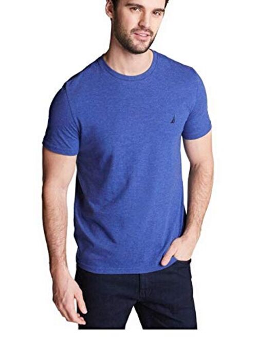 Nautica Men's Short Sleeve Solid Crew Neck T-Shirt