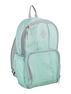 Eastsport Multi-Purpose Mesh Backpack with Front Pocket, Adjustable Straps and Lash Tab