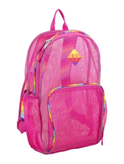 Eastsport Multi-Purpose Mesh Backpack with Front Pocket, Adjustable Straps and Lash Tab