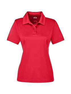 Women's Dri-Equip Golf Polo Shirts Button Golf Polo's in 20 Colors XS-3XL