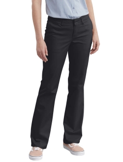 Slim Fit Boot Cut Stretch Twill Pant