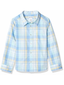 Boys' Long-Sleeve Poplin/Chambray Shirt