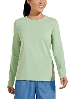 UPF 50  Women's Morada Everyday Long Sleeve T-Shirt - Sun Protective