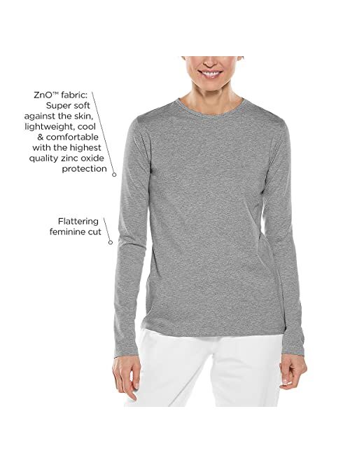 Coolibar UPF 50+ Women's Morada Everyday Long Sleeve T-Shirt - Sun Protective