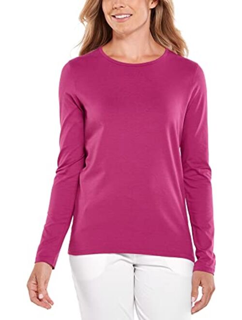 Coolibar UPF 50+ Women's Morada Everyday Long Sleeve T-Shirt - Sun Protective