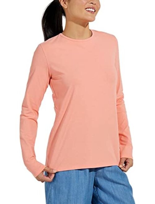 Coolibar UPF 50+ Women's Morada Everyday Long Sleeve T-Shirt - Sun Protective