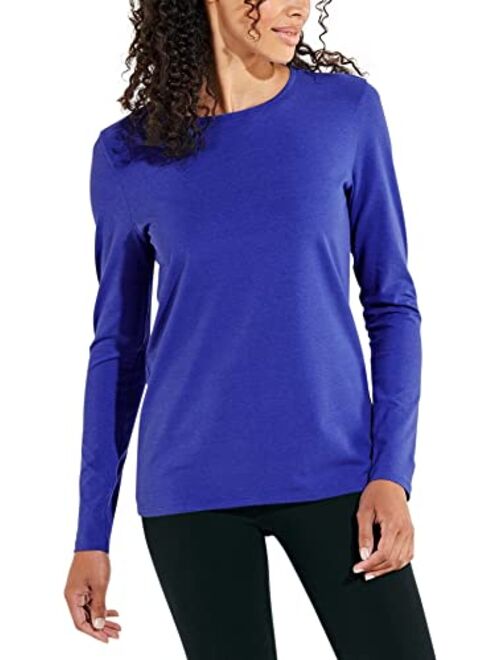 Coolibar UPF 50+ Women's Morada Everyday Long Sleeve T-Shirt - Sun Protective