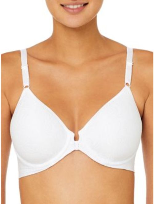 Bali Womens Comfort Revolution Front-Close T-Shirt Bra Style-3P66