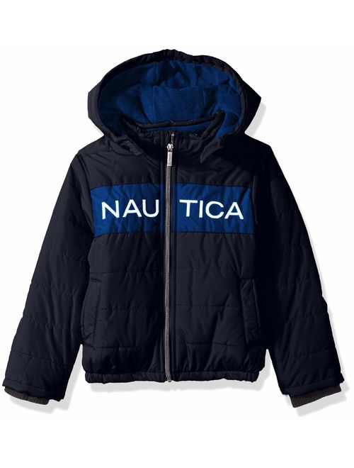 Nautica Boys' Toddler Helm Bubble with Storm Cuffs