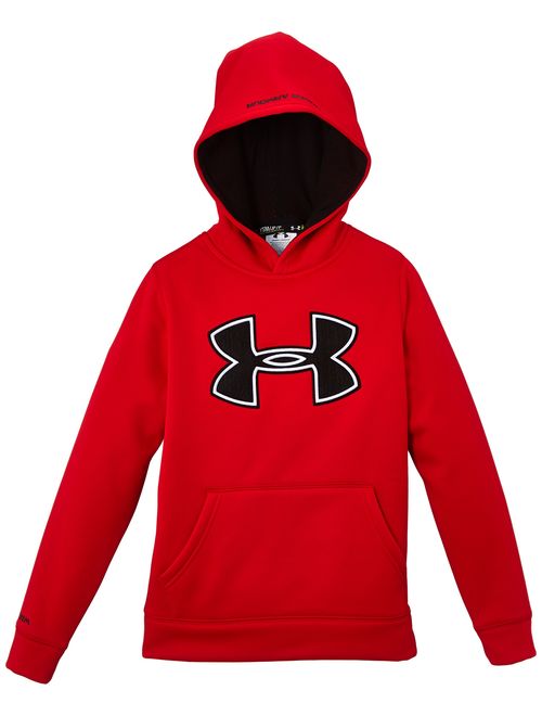 Under Armour Boys' Storm Armour Fleece Big Logo Hoodie