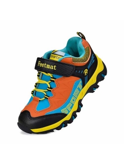 Feetmat Boys Hiking Shoes Waterproof Kids Sneaker