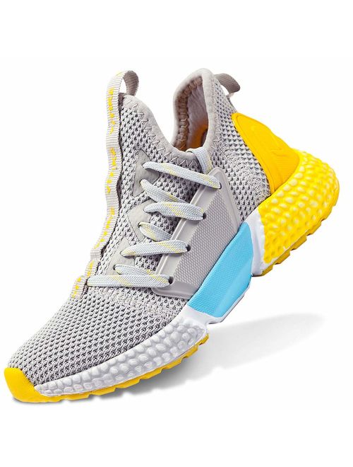 Kids Sneakers Running Shoes Lightweight Breathable Boys Tennis Shoes Casual Sports Shoes Walking Shoes