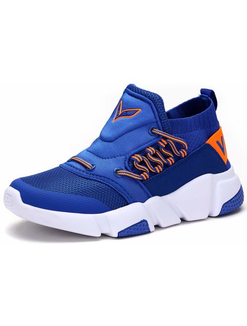 Kids Sneakers Running Shoes Lightweight Breathable Boys Tennis Shoes Casual Sports Shoes Walking Shoes