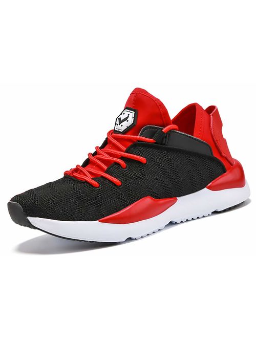 Kids Sneakers Running Shoes Lightweight Breathable Boys Tennis Shoes Casual Sports Shoes Walking Shoes