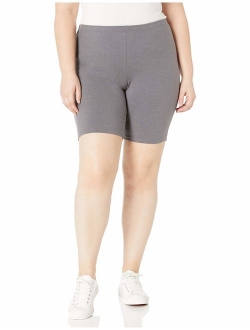 Women's Plus-Size Stretch Jersey Bike Short