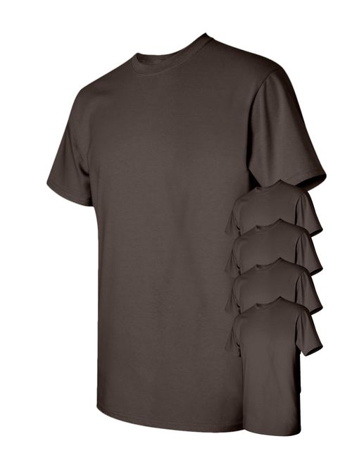 Gildan - Heavy Cotton Solid Short Sleeve Crew Neck T-Shirt - 5000-5 Pack