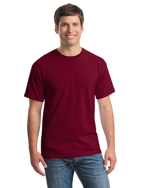 Gildan - Heavy Cotton Solid Short Sleeve Crew Neck T-Shirt - 5000-5 Pack