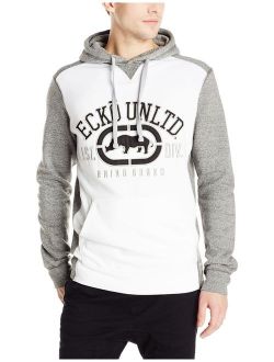 Ecko UNLTD Men's Arch Rhino Pull Over Applique Hooded Fleece